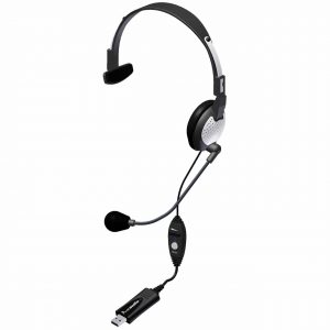Andrea NC-181VM USB Headset - Headsets for Gaming, Skype and Dragon