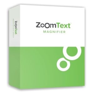 ZoomText Magnifier Software includes an SMA